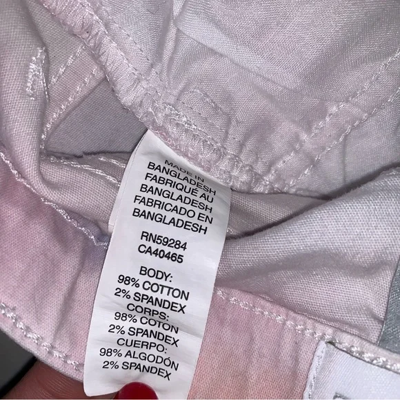 🆕 Children’s Place Tie Dye Bermuda Jean Shorts Girl’s 10 Colorful Denim Pastel - Picture 5 of 8